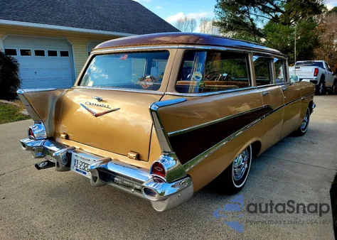 1957 Chevrolet Wagon из США, поврежденный, VIN VB57N173900
